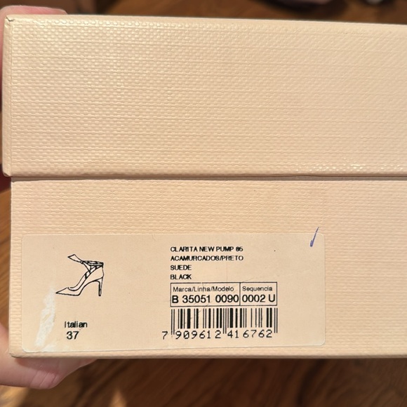 NEW Alexandre Birman Clarita 85 Suede Pump, Black, Size 7 - Picture 7 of 7